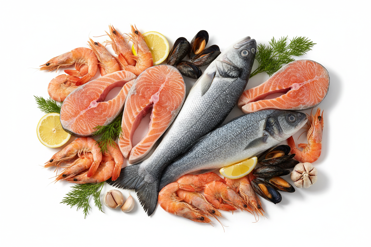 Frozen fish