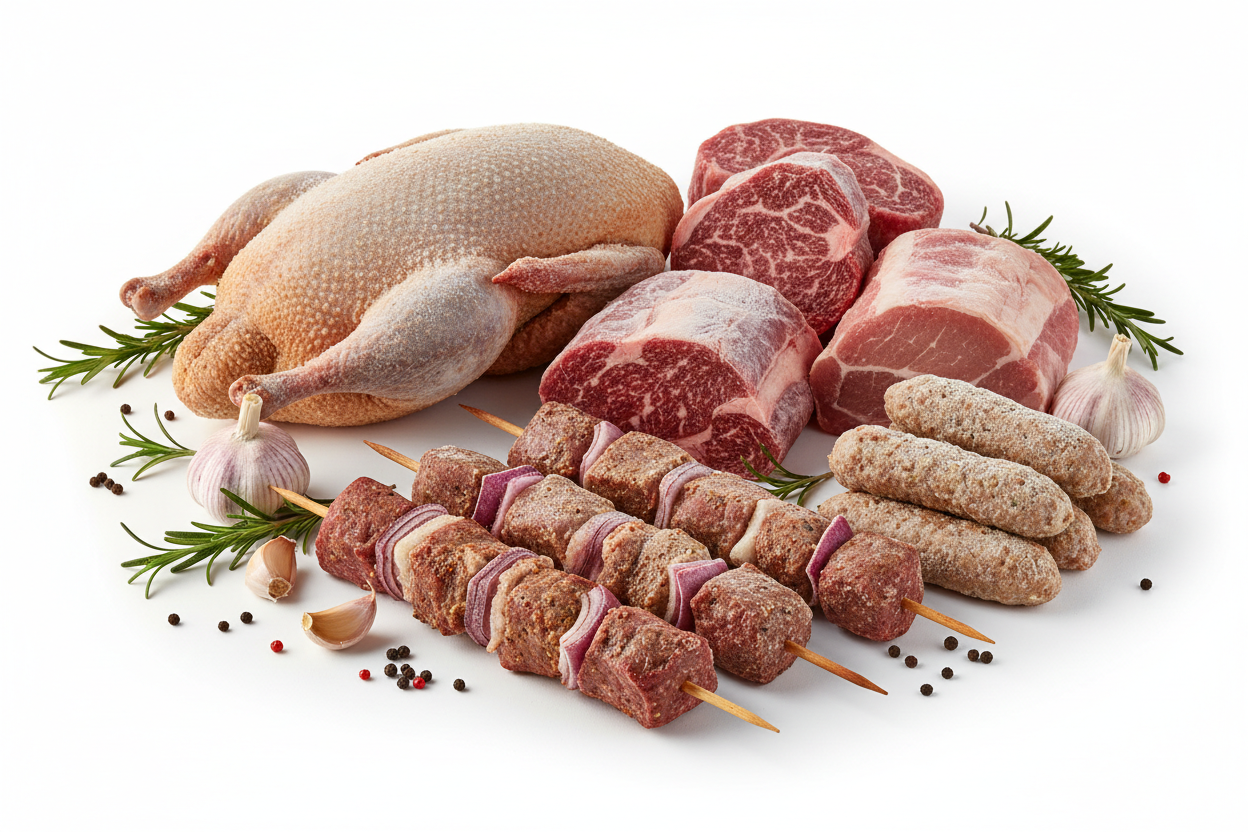 Frozen meat