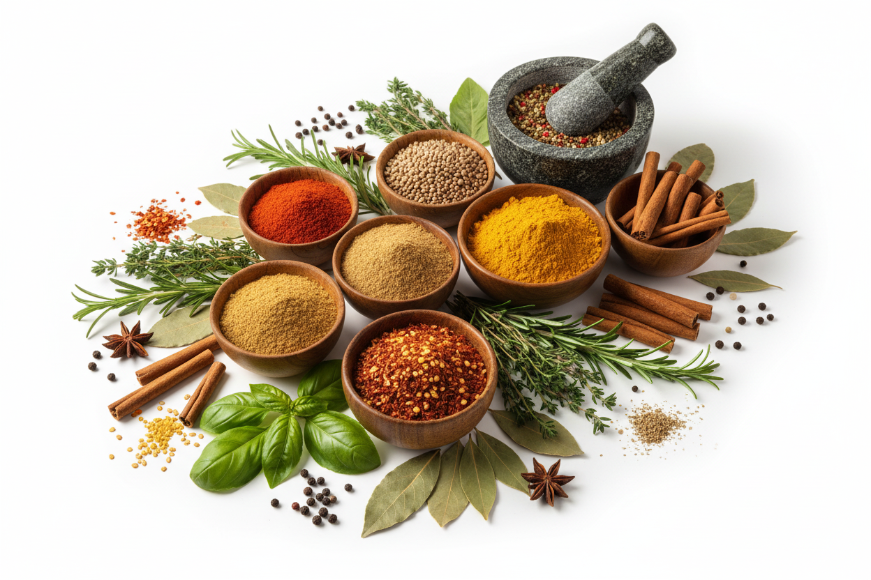 Herbs, spices & seasonings