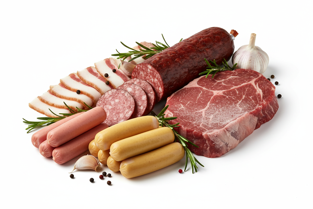 Sausages & meat