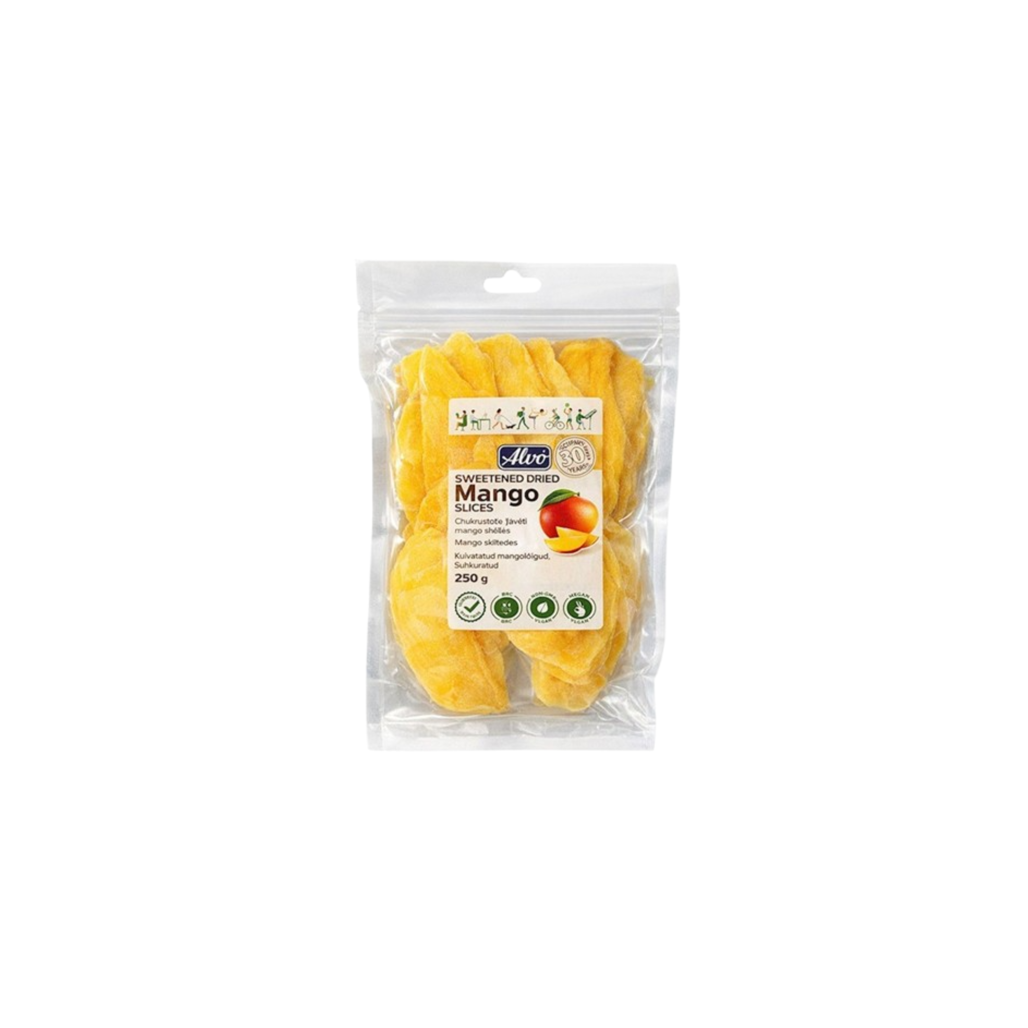 Alvo sweetened dried mango slices - 250 g