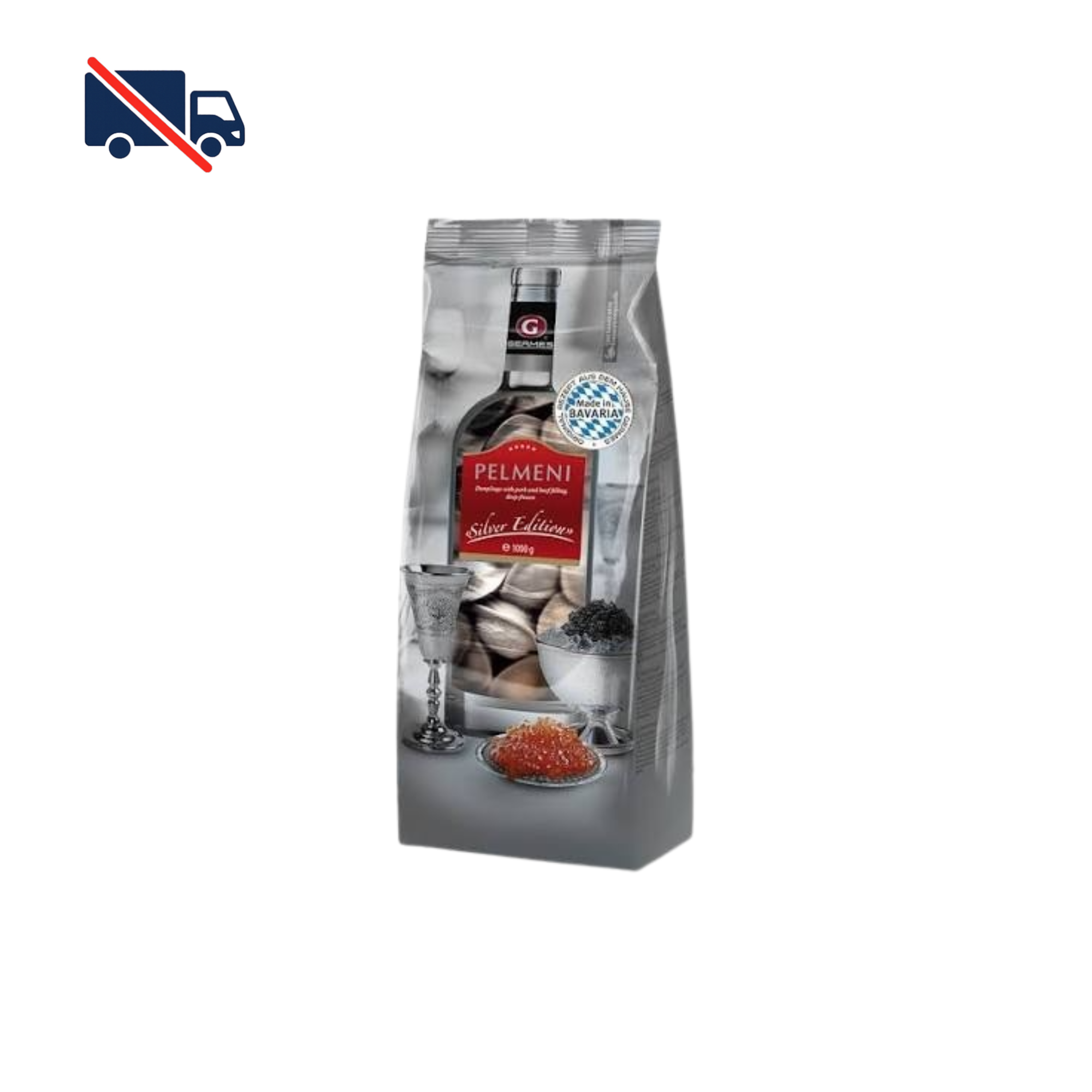 Germes Silver Edition pelmeni with beef & pork filling - 1 kg