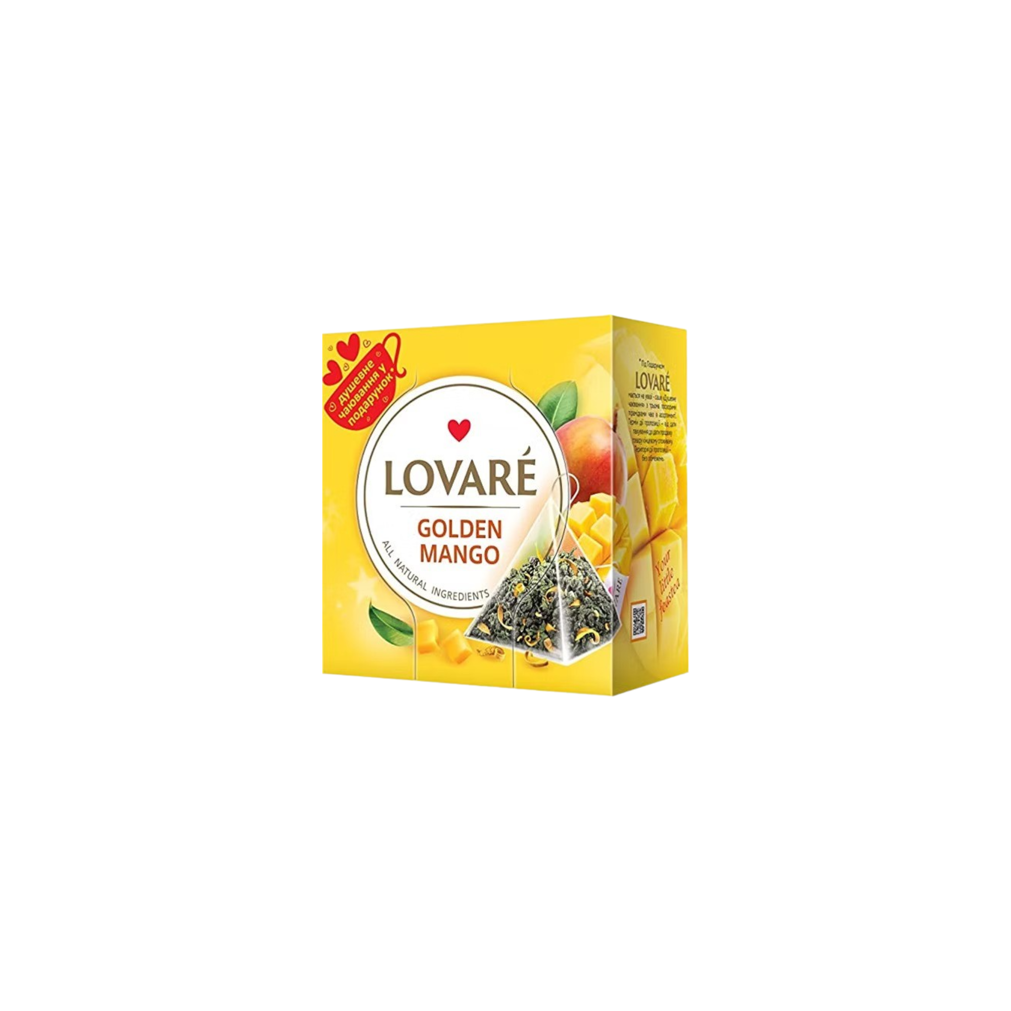 Lovaré Golden Mango green tea