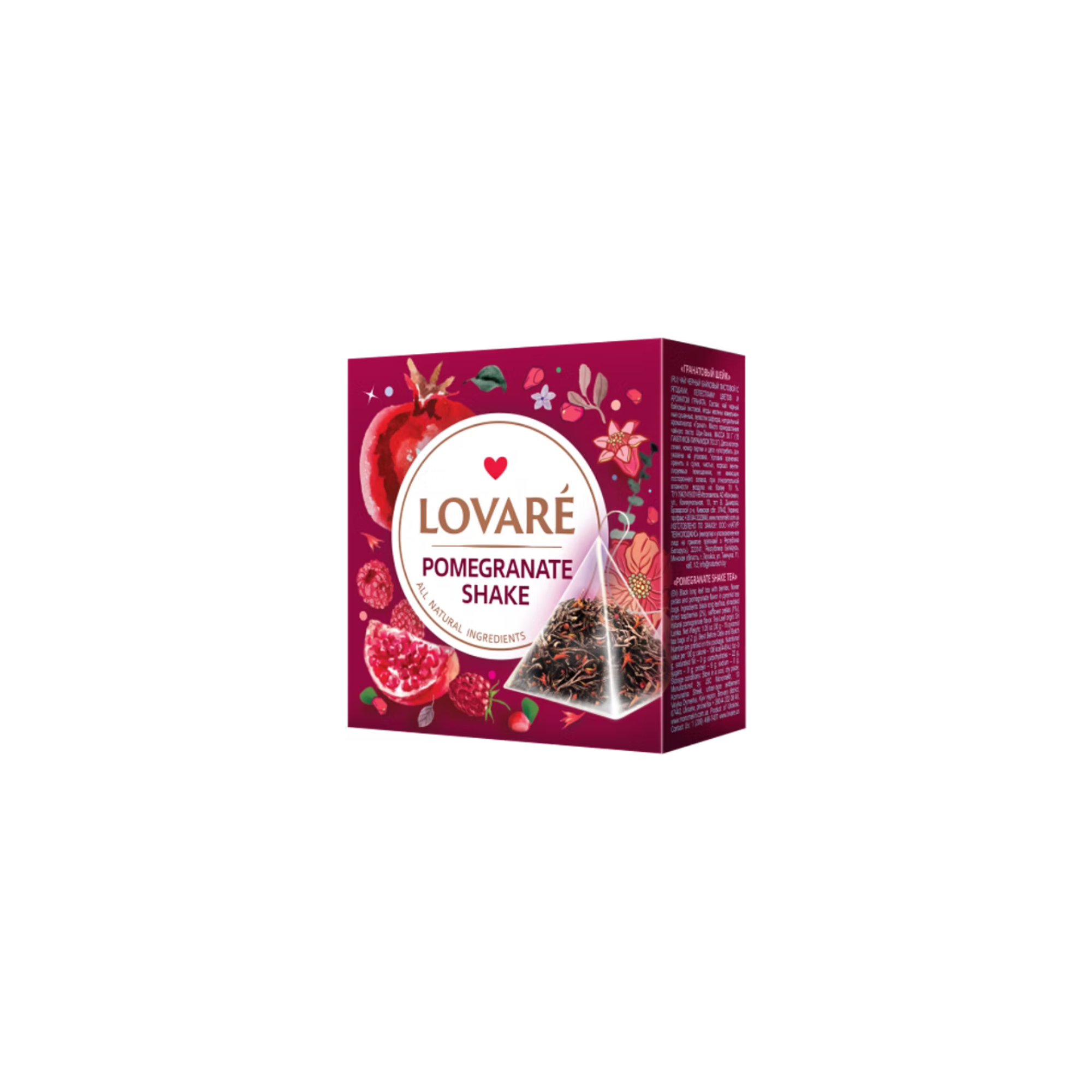 Lovaré Pomegranate Shake black tea