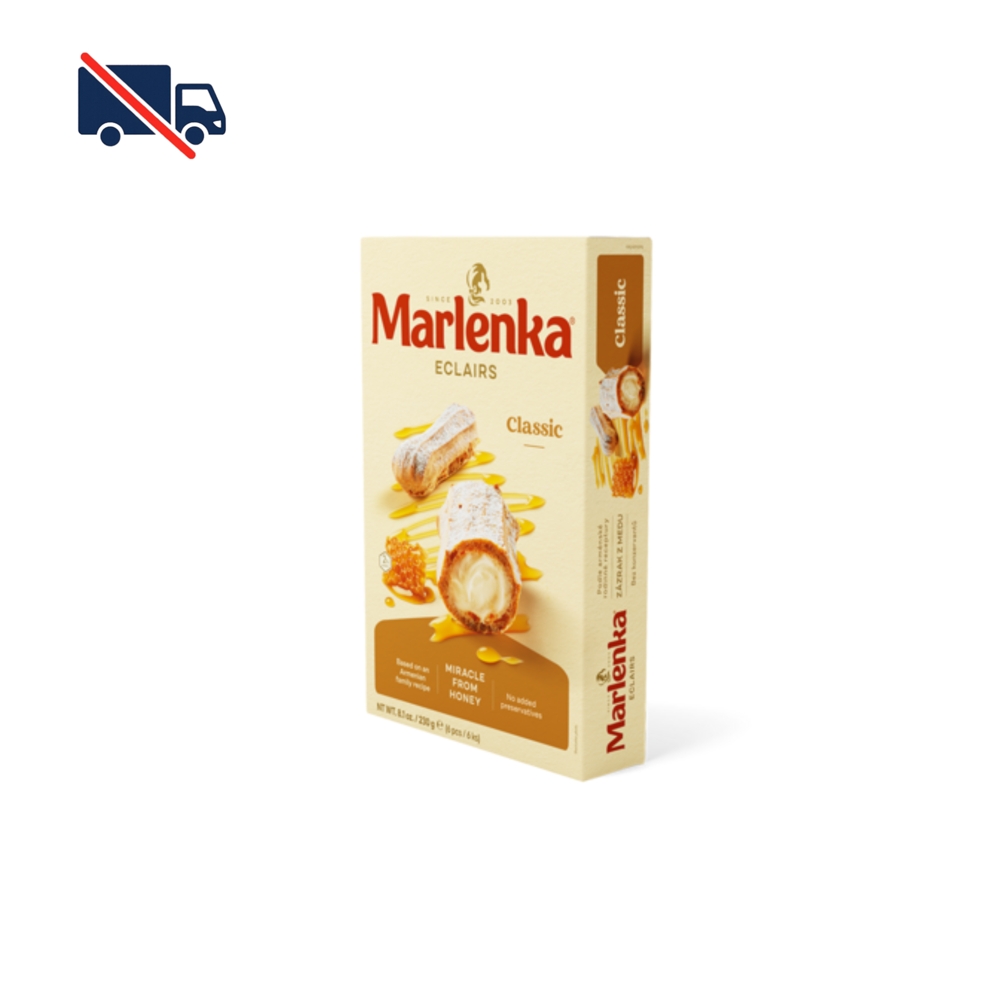 Marlenka Eclairs classic - 230 g