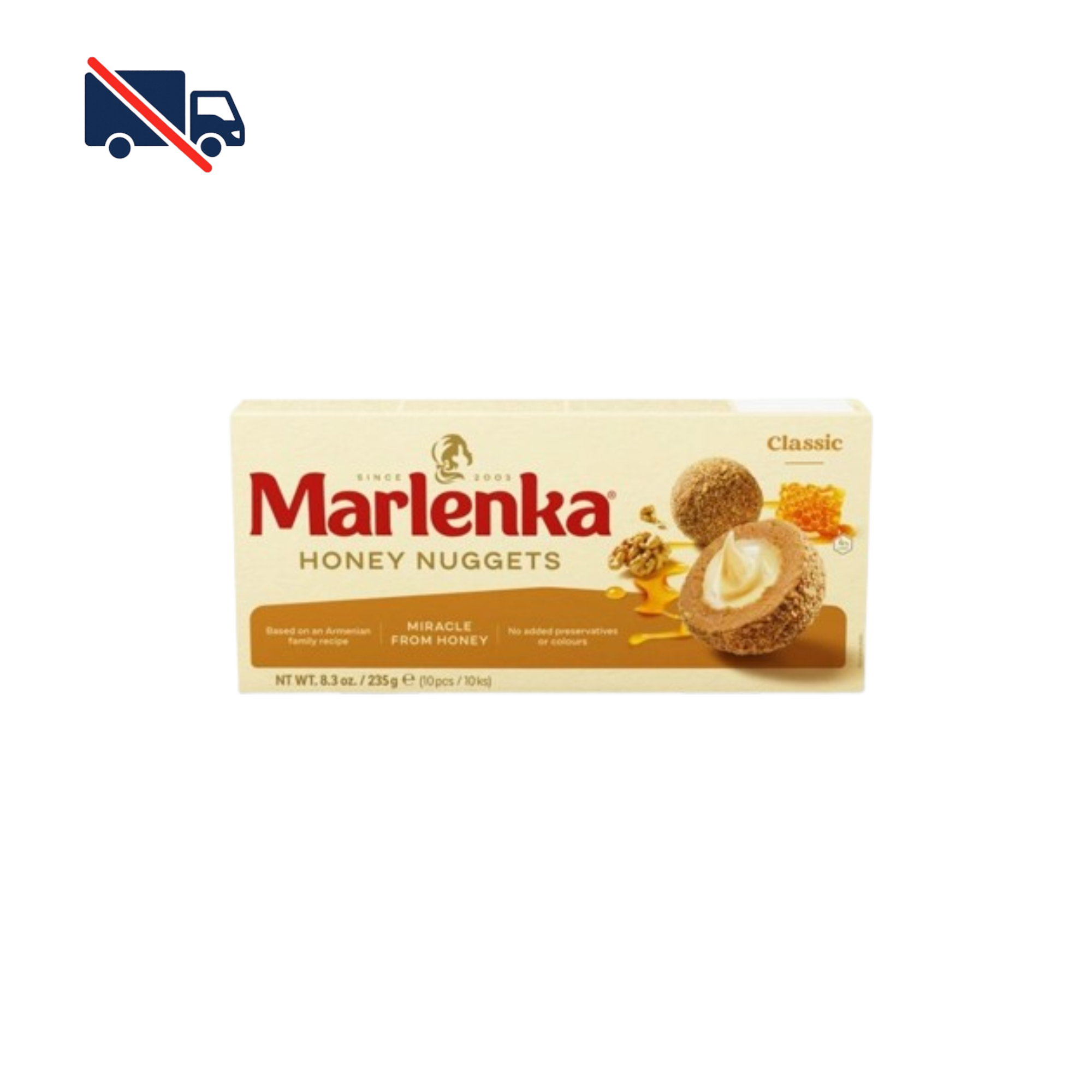 Marlenka Honey Nuggets classic - 235 g