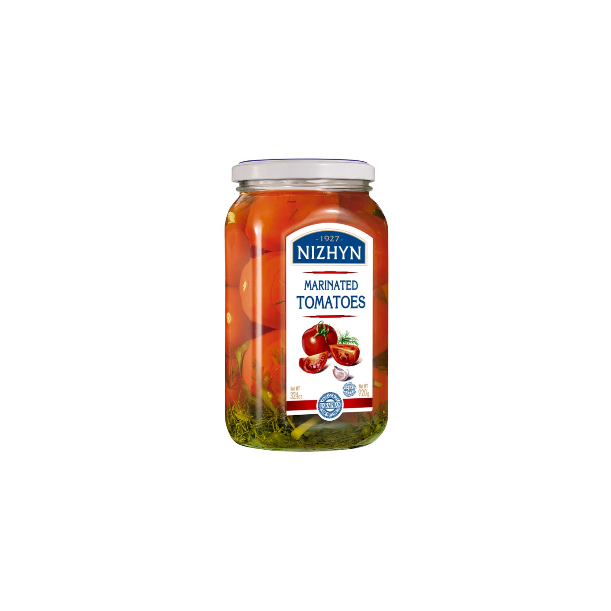 Nizhyn marinated tomatoes - 920 g