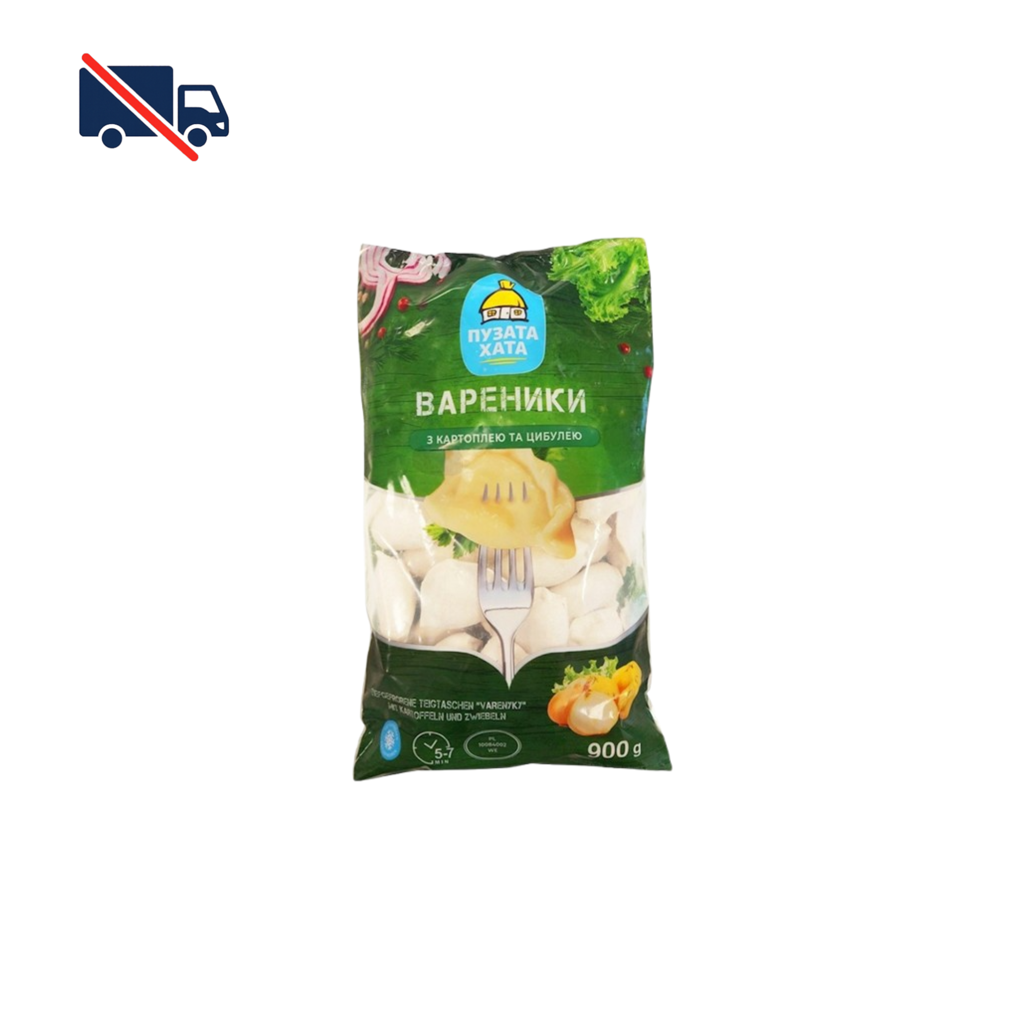 Puzata Hata vareniki with potatoes & onion filling - 900 g