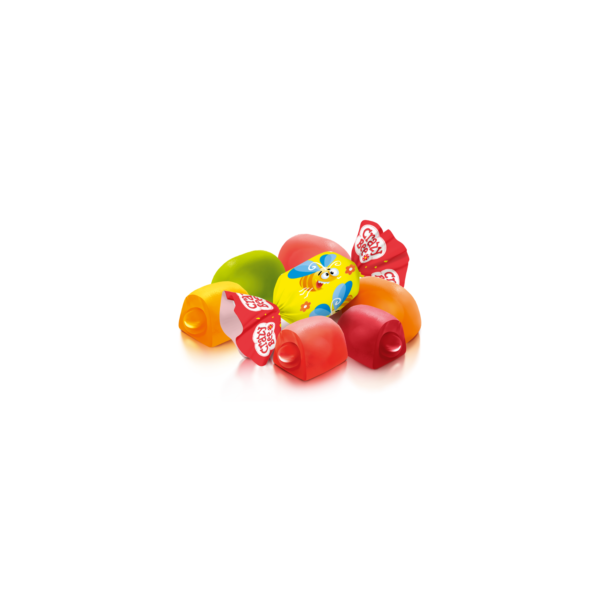 Roshen Crazy Bee soft gummies with fillings - 200 g