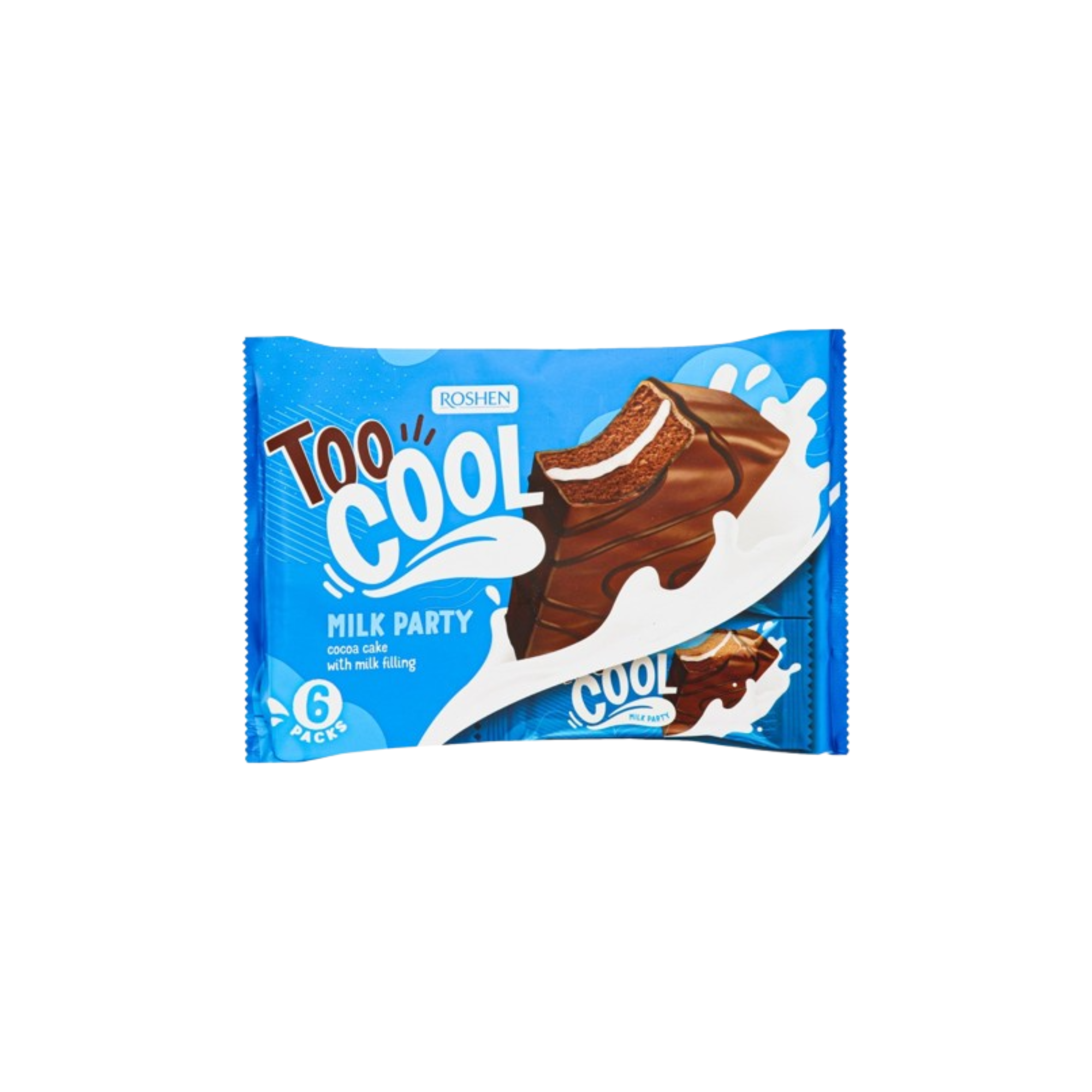 Roshen Too Cool Milk Party sponge cakes - 270 g